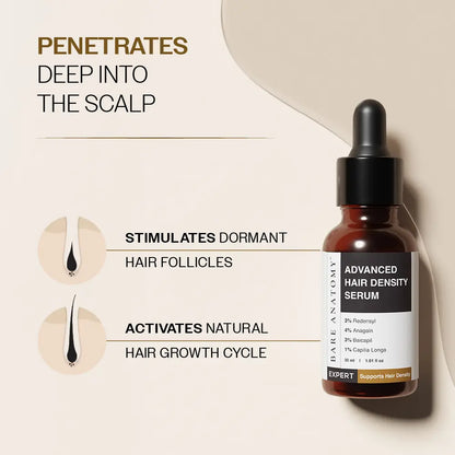 Bare Anatomy Advanced Hair Density Serum original branded product illustration