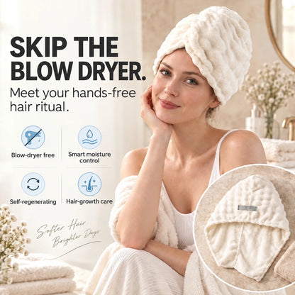 Hair drying cap