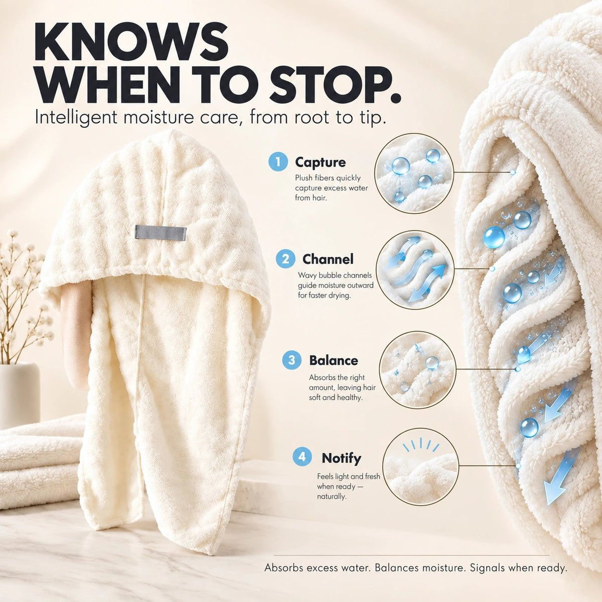 Hair Wrap — Intelligent moisture care