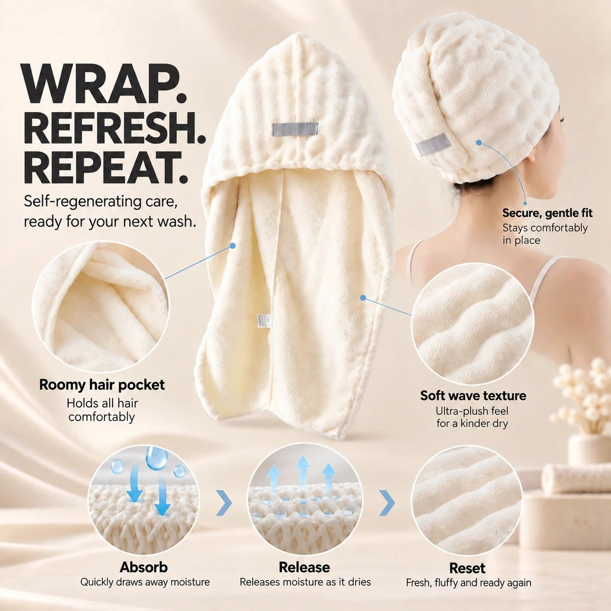 Hair Wrap — Wrap, refresh, repeat