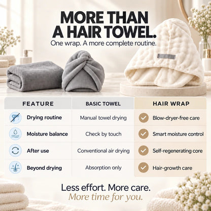 Hair Wrap — The hair wrap advantage