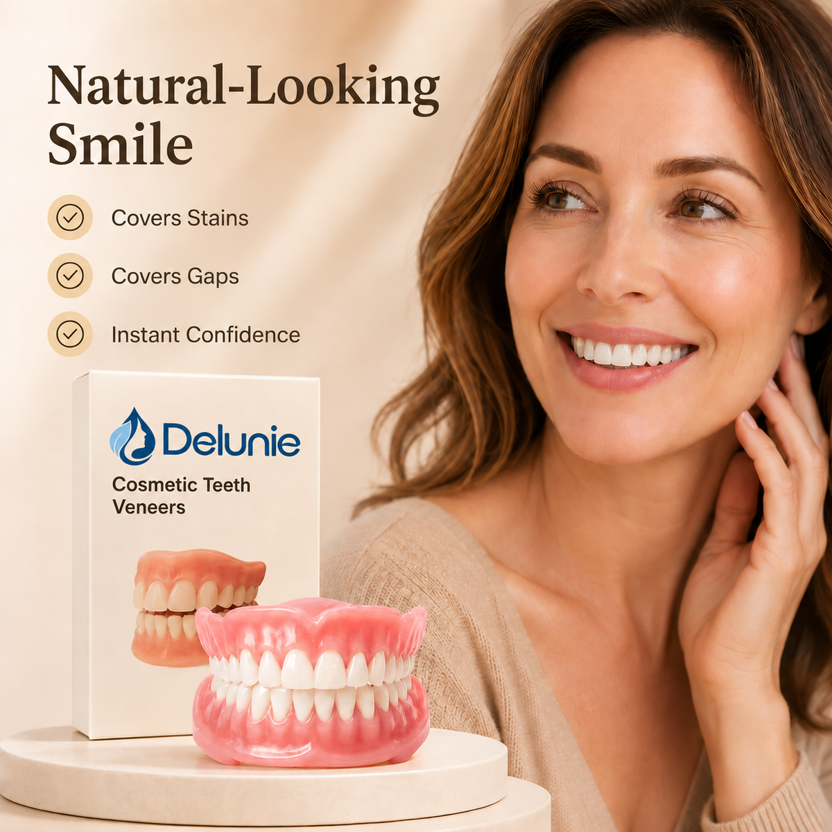 Delunie Premium Full Cover Dentures — 3