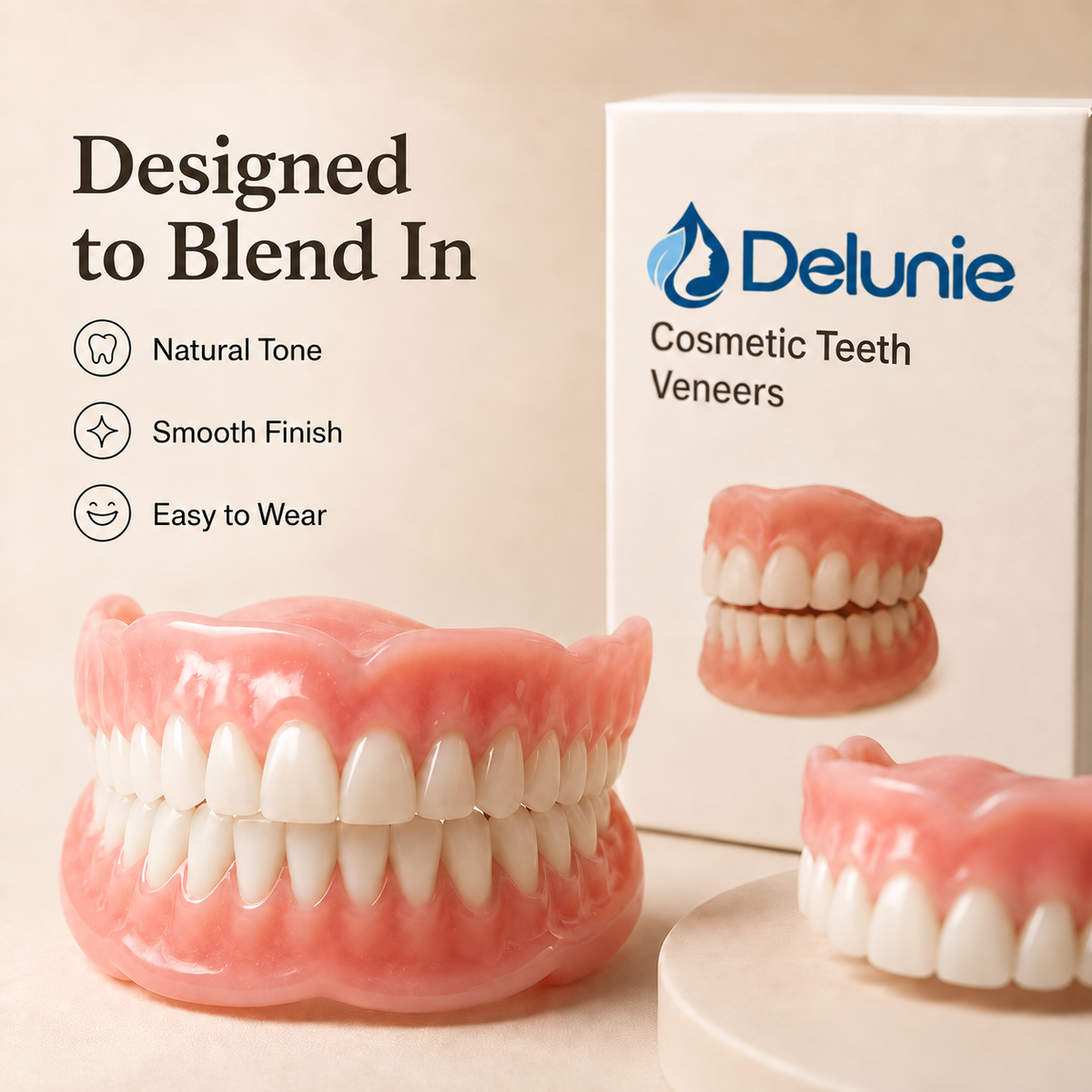 Delunie Premium Full Cover Dentures — 4