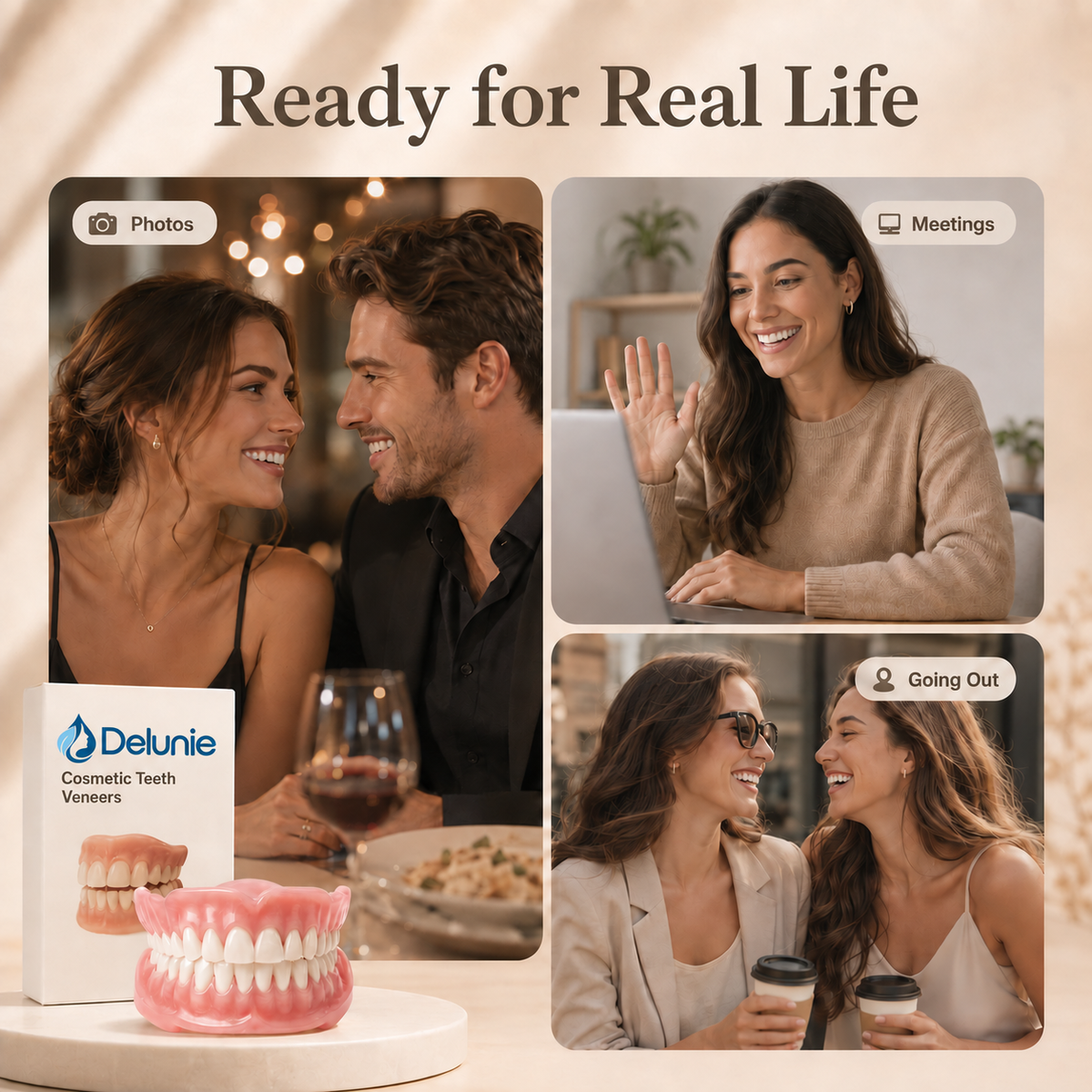 Delunie Premium Full Cover Dentures — 7