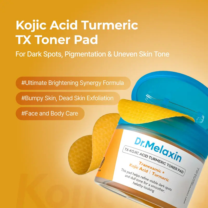 Dr.Melaxin turmeric toner pad jar
