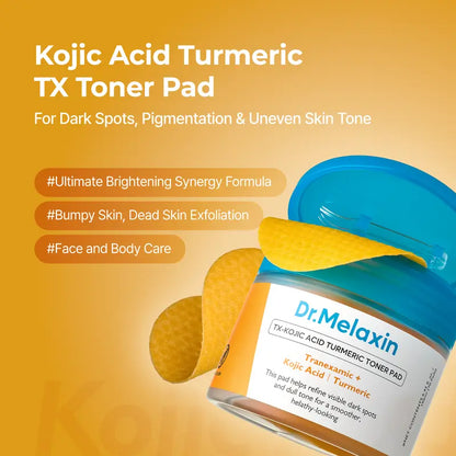 Dr.Melaxin turmeric toner pad jar