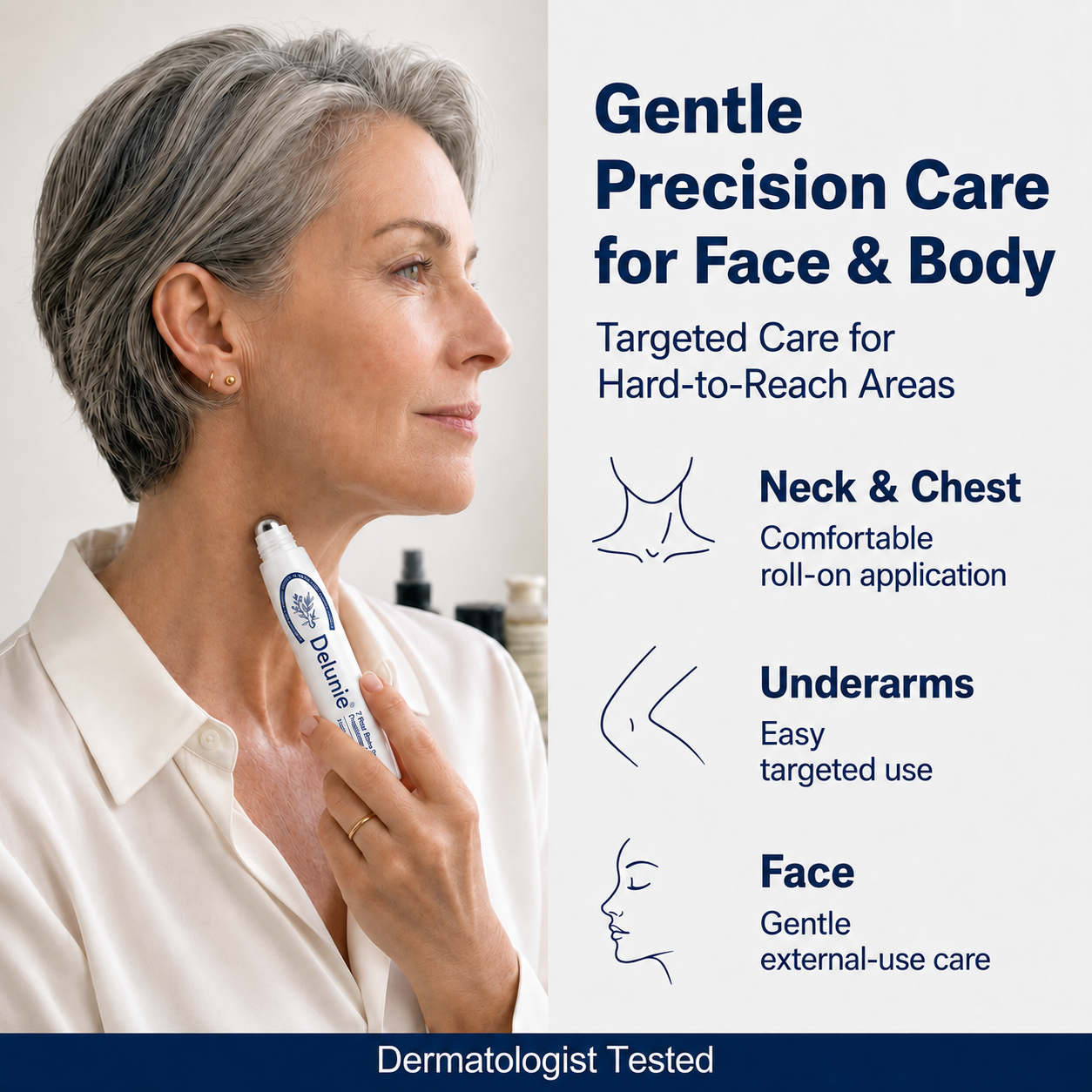 Delunie precision care for face and body